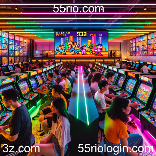 A Magia dos Jogos Arcade em 55rio.com
